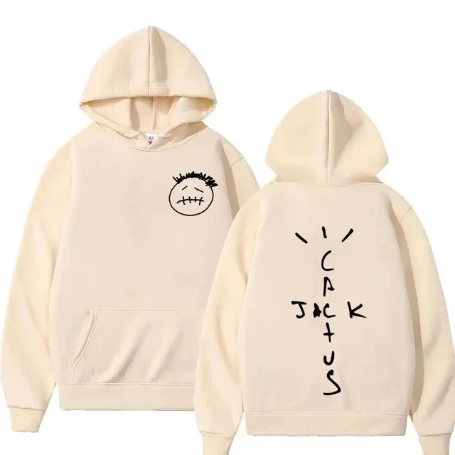 Rapper Cactus Jack Music Album Hoodie Men's Women's Fashion High Street
