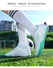 Professional Men Soccer Shoes Adult Football Sneakers Indoor Futsal Ultralight