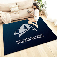 Star Trek HD Printed Carpet Living Room Home Decor Sofa Table Rug Anti Slip Chair