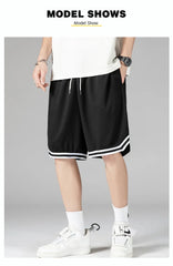 Shorts, Men's Casual Pants, Sports Basketball Pants, Capri Pants, Loose Outdoor