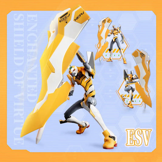 BLOKEES Original EVANGELION-02 01 08 EVA00 NEON GENESIS EVANGELION Asuka Shinji Assembled Action Figure Anime Robot Armor Toys