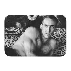 Nicolas Cage In A Banana Doormat Anti-Slip Kitchen Bath Mat Toilet Floor Door Entrance