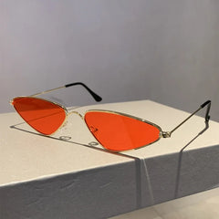 Vintage Triangle Sunglasses Men Stylish Retro Ocean Lenses Women