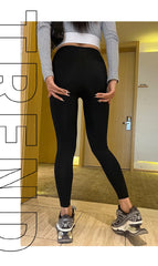 Spring Seamless Shark Leggings Women Multicolor Thin High Waist