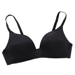 Women Seamless Bra No Wire Push Up Underwear Girls Students Breathable