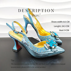 Matching Shoes and Bags: Italian Design Evening Shoes And Matching Bags