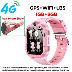 4G Kids Smart Watch GPS WiFi Tracker Location Video Call SOS Call Back Monitor Phone Watch Children Smartwatch Boy Girl Gifts