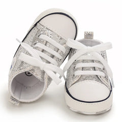 Baby Sequined Canvas Shoes Boys Girls Baby Casual Shoes