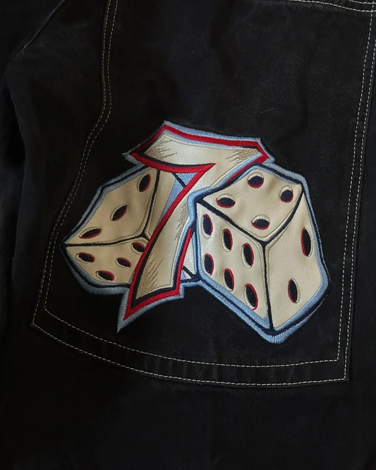 JNCO Jeans Men: Y2K Hip Hop Baggy Denim Pants