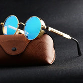 Round Sunglasses Man Gothic Steampunk Sun Glasses for Women Brand Designer Vintage Fashion Metal Shades Eyewear Gafas De Sol