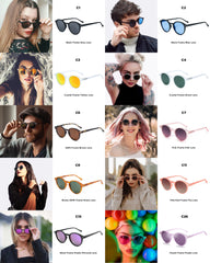 Sunglasses Men Women Vintage Small Round Sun Glasses UV400