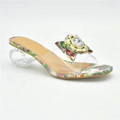 Green Color Shoes for Women Sandals Fashion Women