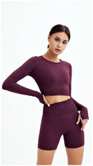 Seamless Yoga Set Gym Clothes Sportswear Yoga Suits For Women