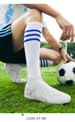 Men's Football Boots Professional Society Football Boot Outdoor Sports Kids Turf Soccer