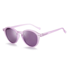 Sunglasses for Men: Vintage Retro Polarized Circle Sun Glasses