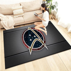 Star Trek HD Printed Carpet Living Room Home Decor Sofa Table Rug Anti Slip Chair