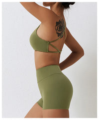 Seamless Yoga Set Workout Sportswear Gym Clothing 2Pcs Sport Sets Women