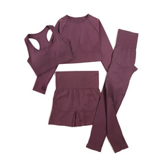 Seamless Yoga Set Gym Clothes Sportswear Yoga Suits For Women