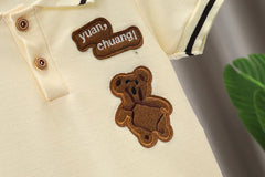 Children Clothing mother Kids Clothes Children's Sets Boys T-shirt Shorts Summer Cotton Short sleeve fashion Suit2PCS