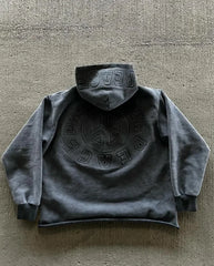 Hoodie for Men: Y2k Goth Harajuku Coat | Loose Sweatshirt