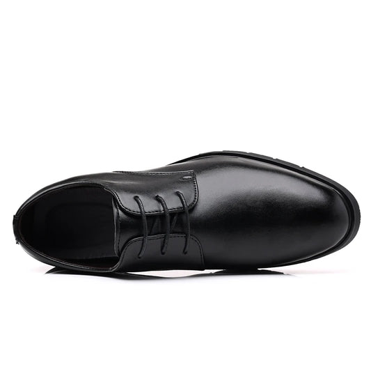 High Quality Formal Leather Men Dress Shoes Breathable Mens Casual Shoes Italian