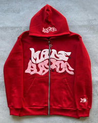 American Zipper Hoodies for Women and Men Y2K Spring