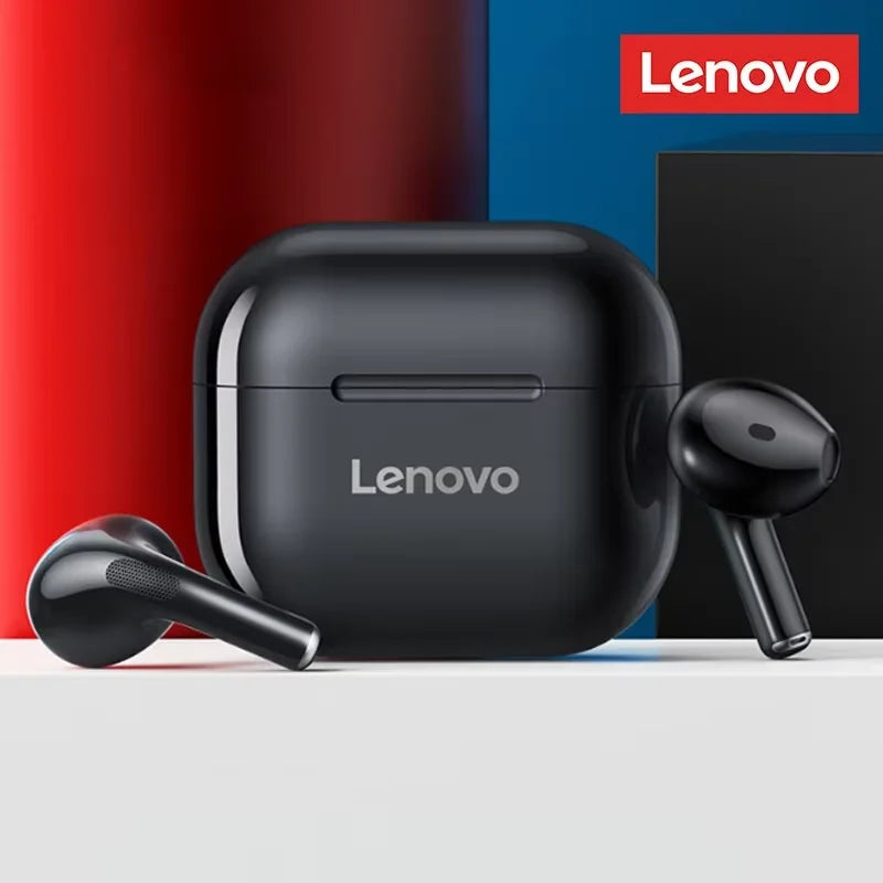 Original LP40 NEW Bluetooth V5.0 Earphones IPX4 Waterproof With Semi-in-ear Design Sport Headphones Low Latency Music Earbuds
