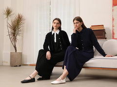 Autumn and Winter Women Mohair Cardigan Customized