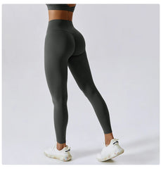 High Waist Yoga Pants Tummy Control Gym Leggings Sport Fitness Seamless