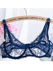 Women Push Up Bra Underwire Full Lace Brassiere Underwear Bras Bralette