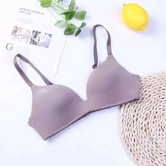 Ice Silk Women Bra Comfortable Wireless Gather Underwear For Women