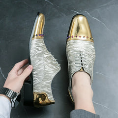 2024 Casual Leather Shoes Men superstar Brogues formal leather shoes