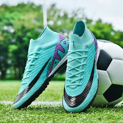 Men Soccer Shoes Grass Society Training Football Boots Cleats