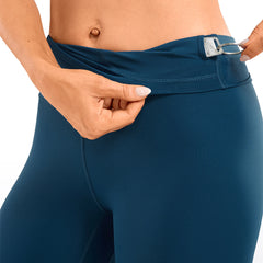 Women's Naked Feeling Yoga Pants 25 Inches - 7/8 High Waisted Workout Leggings