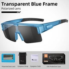 Cycling Glasses Fit Over Myopic Sunglasses UV 400 Polarized Fishing Bike