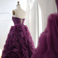 Homecoming Dresses: Purple Short Evening Dresses for Women Wedding Party Gowns