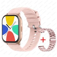 2026 New Lady fashion Smart Watch Men Women Heart Rate Blood Pressure Fitness Tracker Bluetooth Call Smartwatch Man For Android