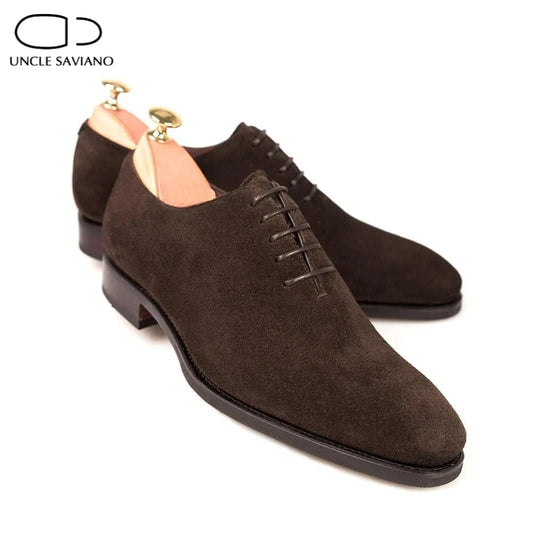 Oxford Dress Men Shoes Formal Office Wedding Man Shoe Leather Handmade Business