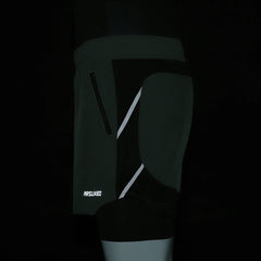 Men's 7" Running Shorts 2 in 1 Quick Dry Athletic Training Exercise Jogging