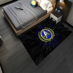 Star Trek HD Printed Carpet Living Room Home Decor Sofa Table Rug Anti Slip Chair
