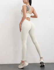 Scrunch Leggings Back Butt V Yoga Pants Women Fitness Workout Gym Running