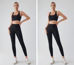 Spring Seamless Shark Leggings Women Mid-High Waist Tight Leggings