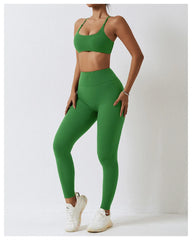 Seamless Yoga Set Workout Sportswear Gym Clothing 2Pcs Sport Sets Women
