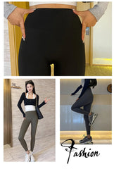 Spring Seamless Shark Leggings Women Multicolor Thin High Waist