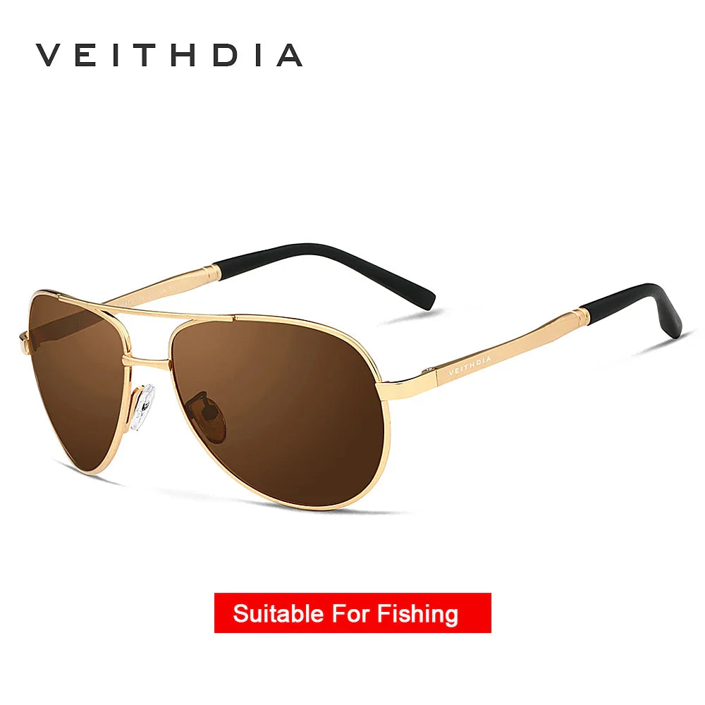 VEITHDIA Brand Sunglasses Men Polarized UV400 Sun Glasses Outdoor Sports Driving Male Women Eyewear Accessories For Female 1306