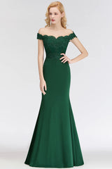 Homecoming Dresses: Off The Shoulder Evening Dresses For Women Elegant Mermaid