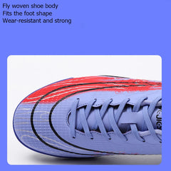 Soccer Shoes Men High Ankle Adult Professional Non-Slip Spike Indoor Football Boots