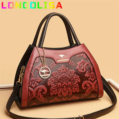 Casual Tote Leather Handbags Purse Women Bag Designer Messenger