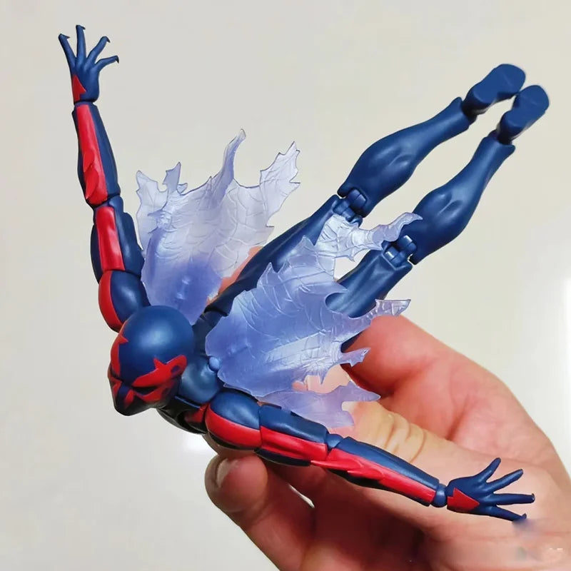 In Stock: Mafex 239 Spider-Man 2099 Action Figure - Comic Version Collection Model, Anime Custom Gift