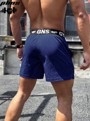 Sports shorts Men's fitness three point training shorts quick dry woven leisure